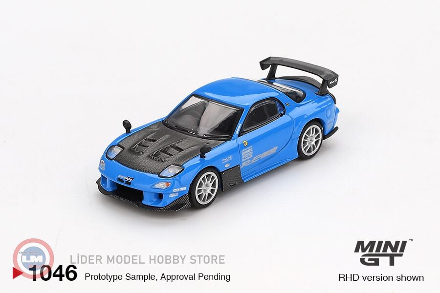 1:64 Mini GT 2002 Mazda RX-7 RE-Amemiya 20B NA 3ROTOR-7