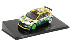 1:43 2021 Skoda Fabia Rally 2 Evo #53