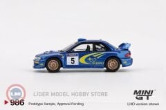 1:64 Mini GT 1999 Subaru IMPREZA WRC99 S5 N 5 WINNER RALLY AUSTRALIA