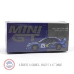 1:64 Mini GT 1999 Subaru IMPREZA WRC99 S5 N 5 WINNER RALLY AUSTRALIA